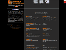 Tablet Screenshot of en.addons.pl